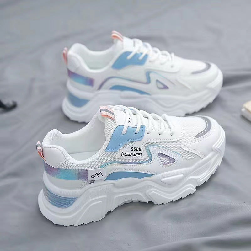 Damen Sneaker Sportlich Reflektierend Komfortabel Laufschuhe