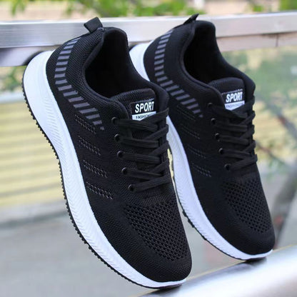 Damen Sport-Sneaker atmungsaktiv mit Weichsohle