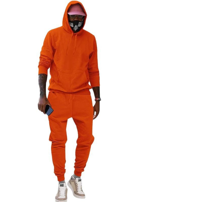 Herren Hoodie Jogginghose Set Bequem Modern