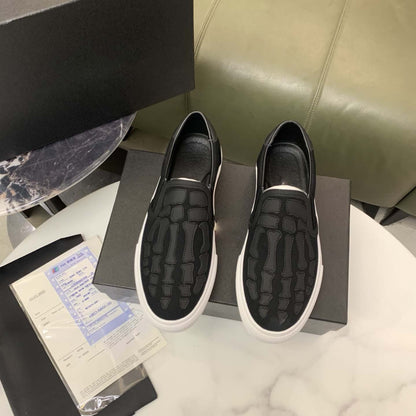 Damen Sneaker Slip-On Weiche Sohle Rutschfest