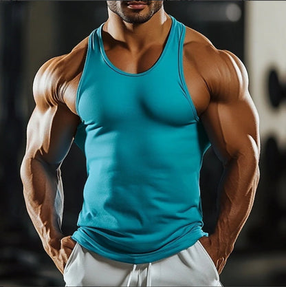 Herren Sport Tanktop Leicht Modern Atmungsaktiv