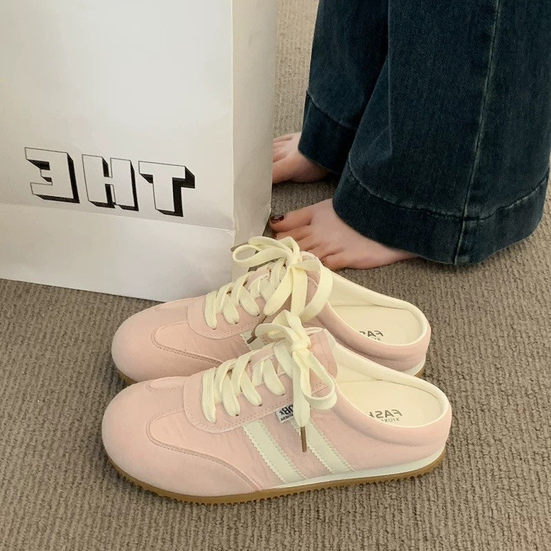 Damen Sport Slipper Atmungsaktiv Bequem Laufsohlen