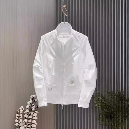 Winddichte Unisex Jacke Leicht Modern Schnitt