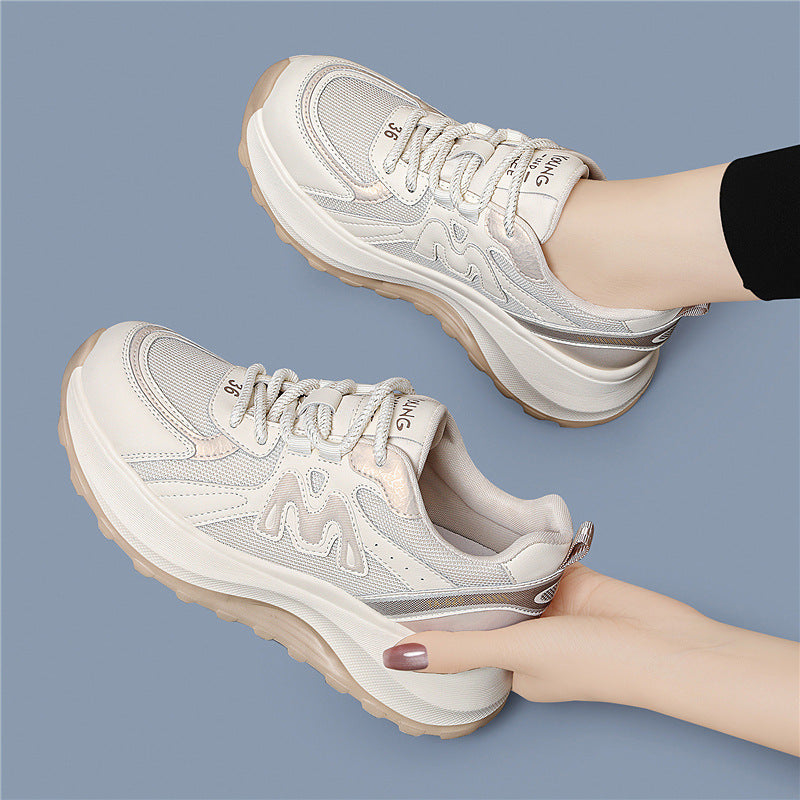 Damen Sneaker Chunky atmungsaktiv Stoßdämpfend Mode - BerlinGlamour