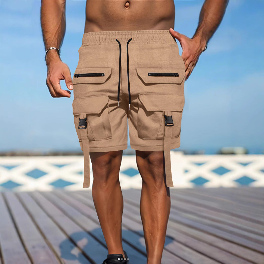 Herren Cargo Shorts Stil Utility Bequem Freizeit