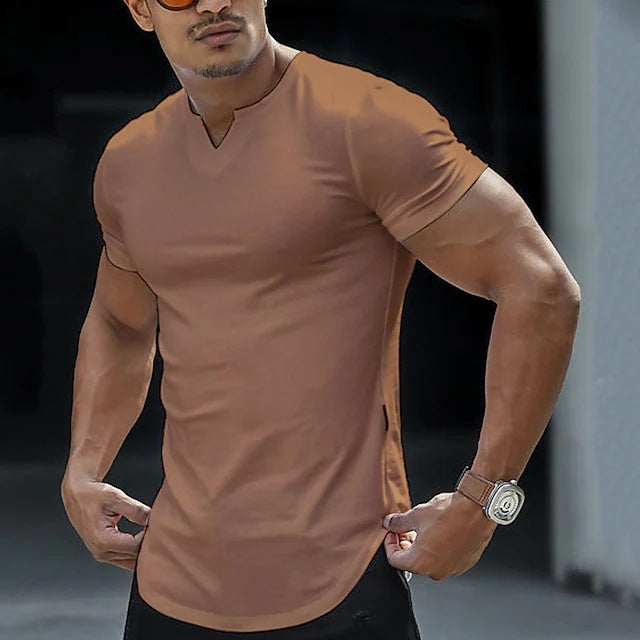 Herren Fitness Shirt Sportlich Leicht