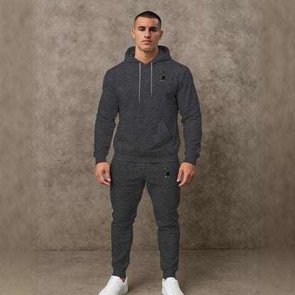 Herren Sportanzug mit Kapuze Ganzkörper Set Fashion - BerlinGlamour