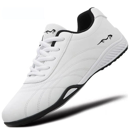 Herren Sportschuhe Leder Laufschuhe Komfortabel