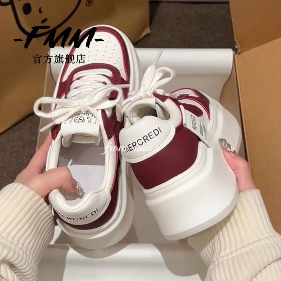 Damen Sneaker Plateau Schuhe Hochwertig Komfortabel