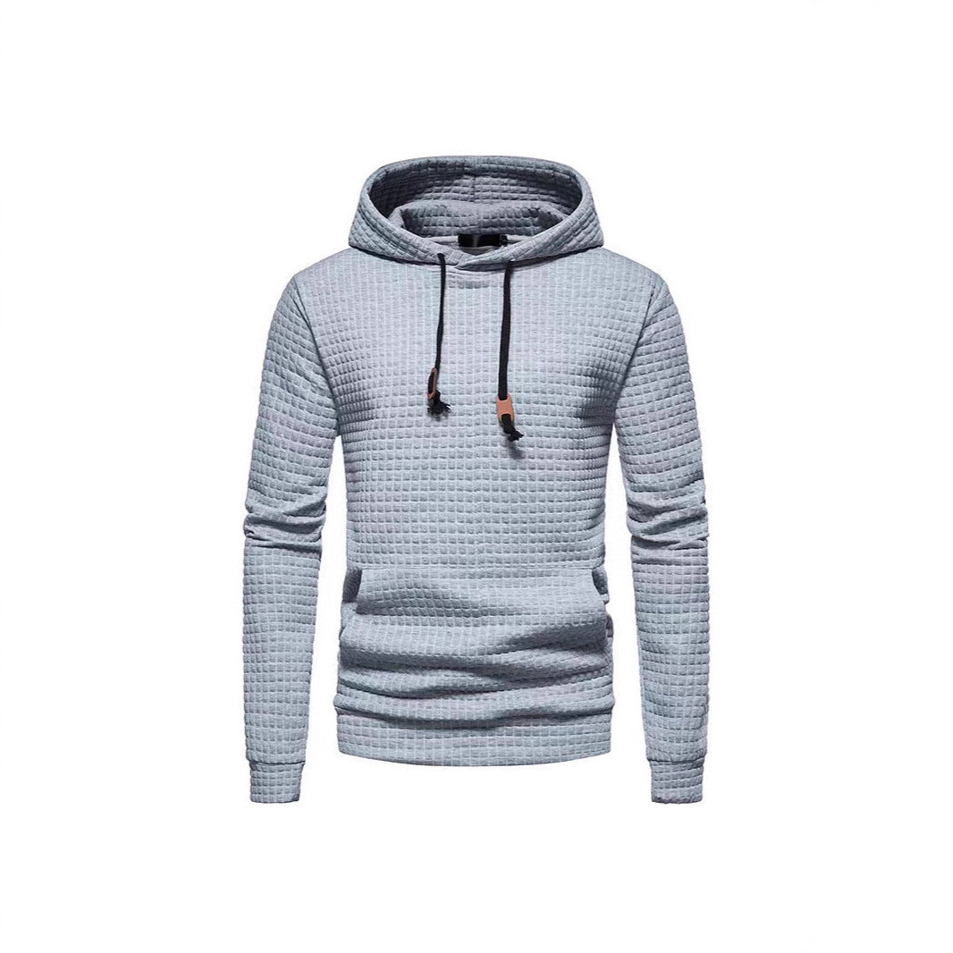 Herren Hoodie Modern Strukturiert Trendig - BerlinGlamour