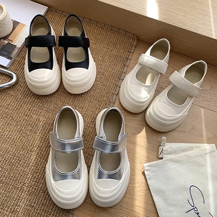 Damen Sneaker Velours Komfort Schuhe Klettverschluss Weich - BerlinGlamour