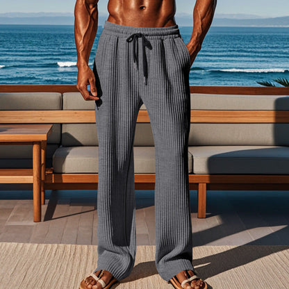 Herren Freizeithose Gestreift Lässig Comfort