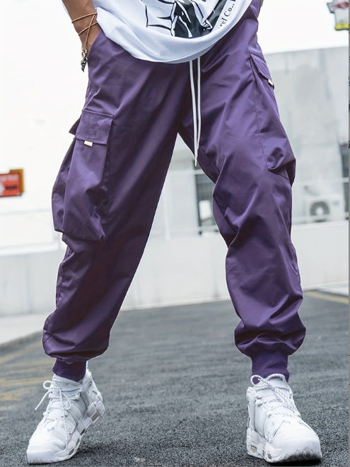 Herren Cargo-Hose Sportlich Elastisch Vieltaschig