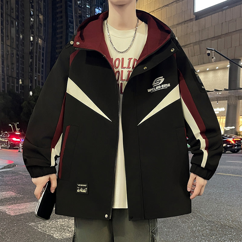 Unisex Übergangsjacke Modern mit Taschen Urban Style