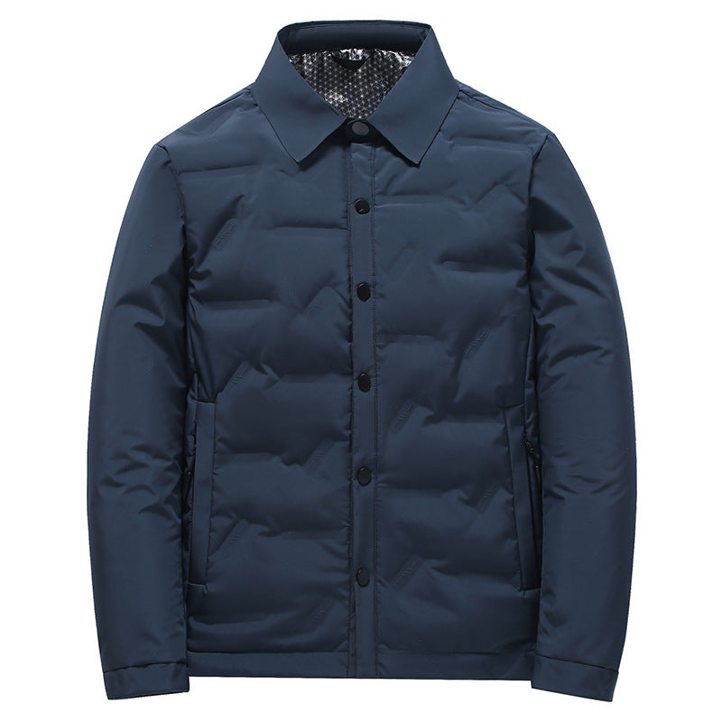 Isolierte Herren Steppjacke Warm Wasserabweisend