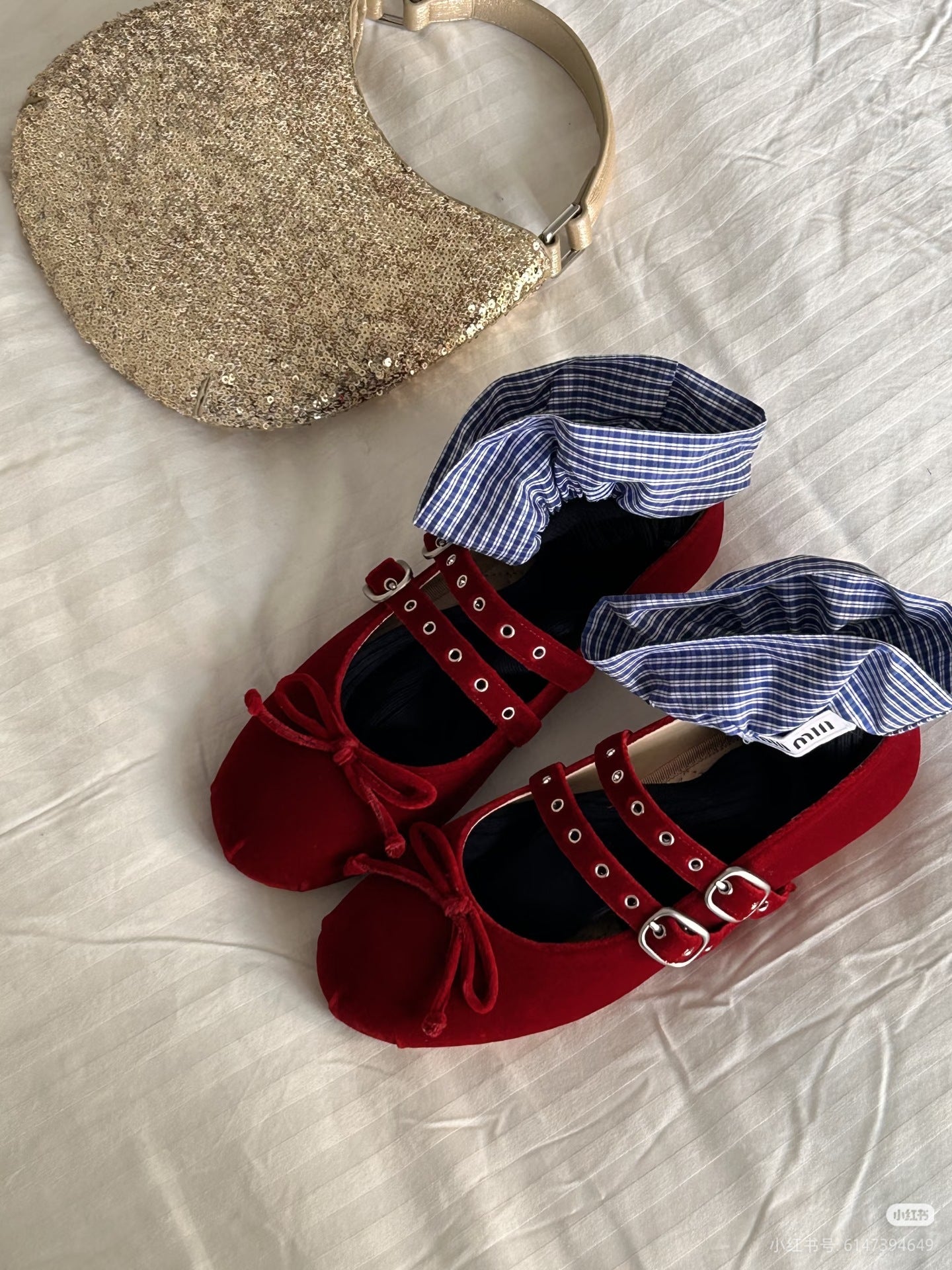 Damen Ballerinas Schnürbänder mit Schleife Elegant