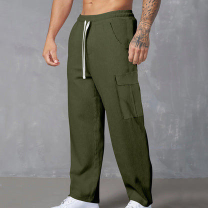 Herren Cargohose Bequem Elastisch Praktisch