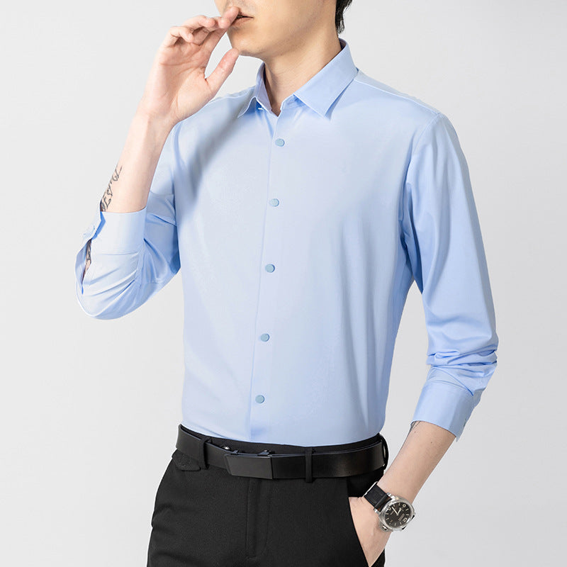Herren Hemd Elegantes atmungsaktives Business-Hemd