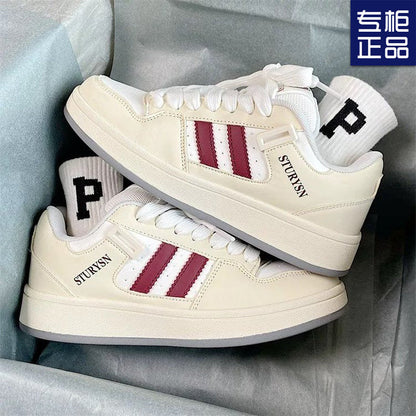 Damen Sneaker Retro Plimsolls mit Polsterung und Stylishem Design