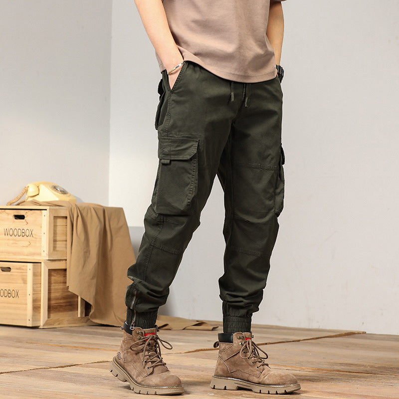 Herrenhose Urban Style Vieltaschig Elastisch