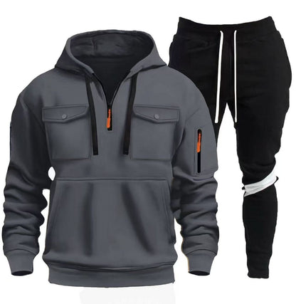 Herren Kapuzenjacke Sportlich mit Sporthose