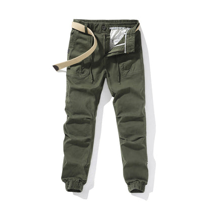 Herren Hose Bequem mit elastischem Bund und vielen Taschen