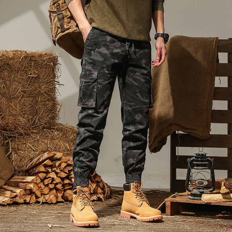 Herren Camouflage Hose Militärstyle Cargo