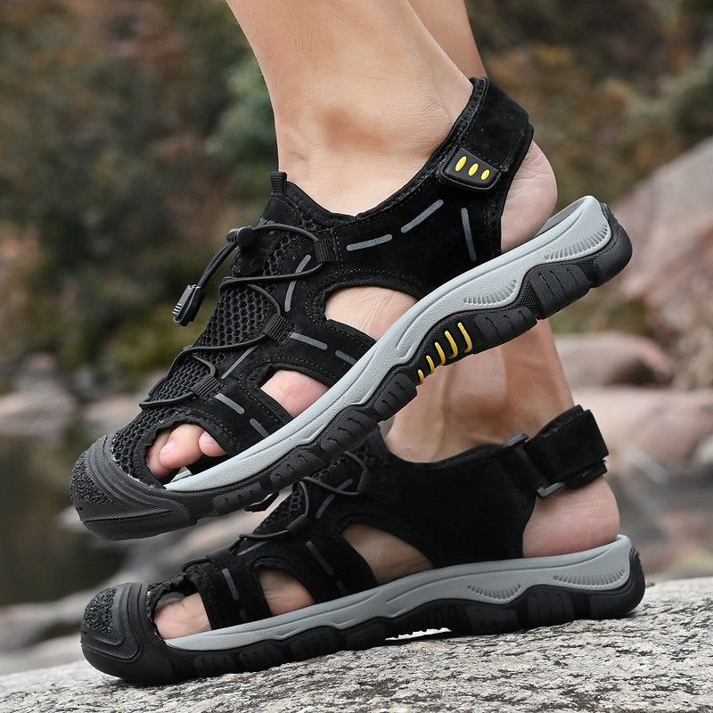 Damen Trekking-Sandalen Atmungsaktiv Stoßdämpfend Verstellbar