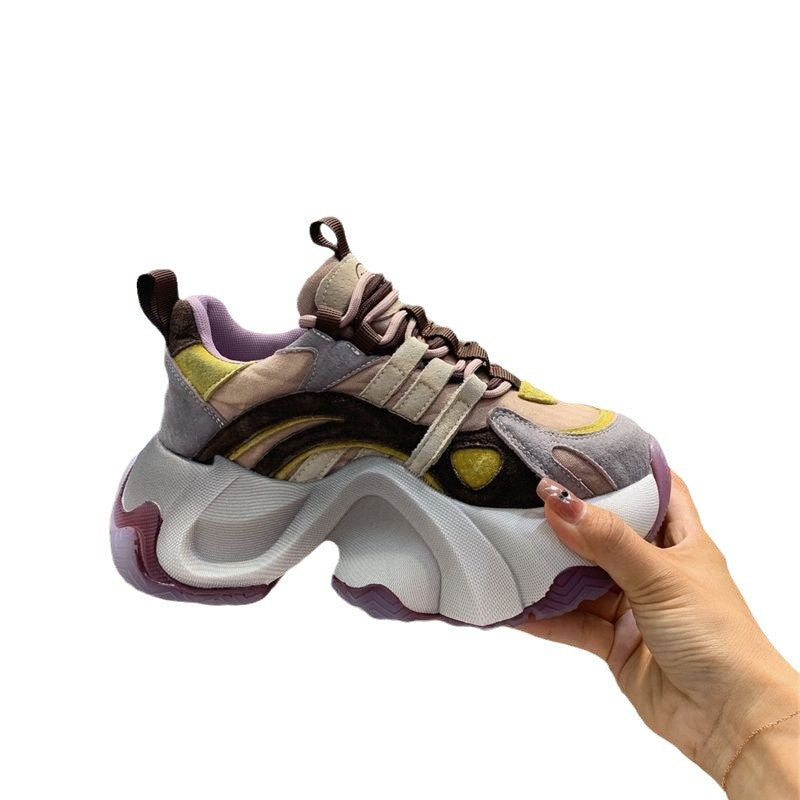 Damen Sneaker Chunky bequem mit Dämpfung und Stabilität