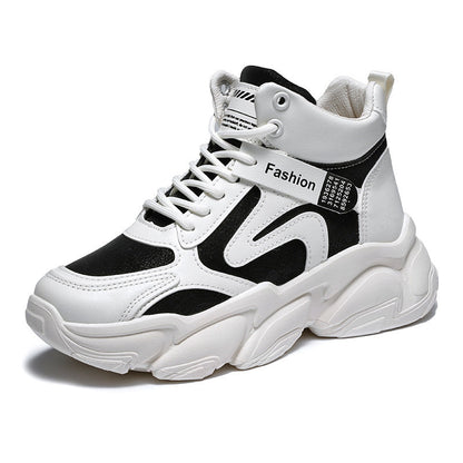 Damen Sneaker High-Top atmungsaktiv mit verstärktem Sohlenprofil