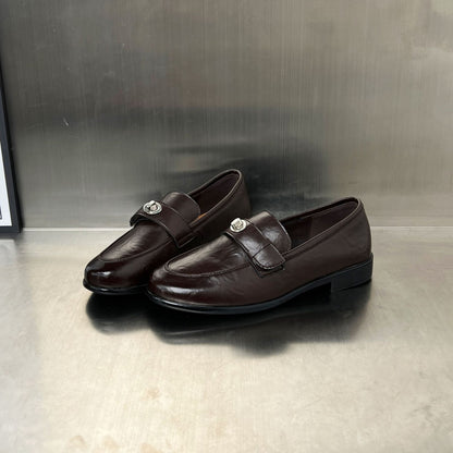 Damen Mokassins Bequem Elegant Heidi Stil