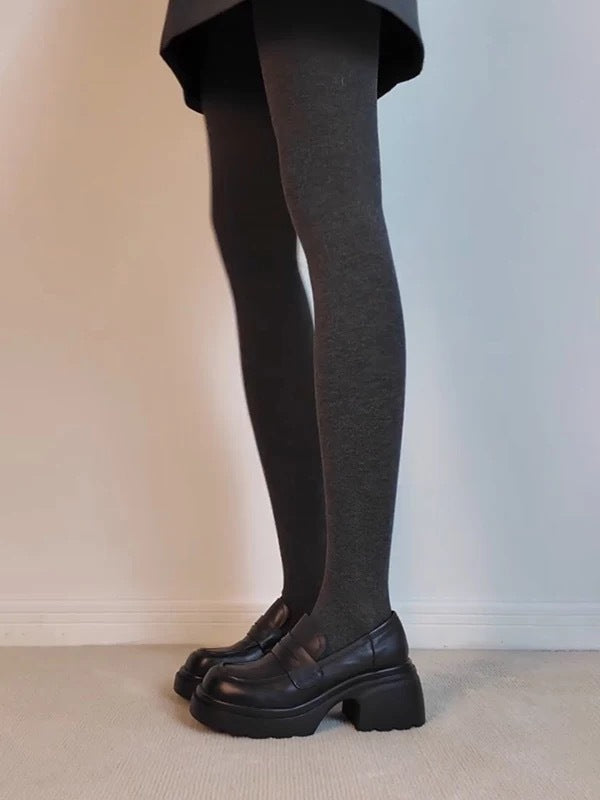 Damen Langstrumpfhose Weich Mit Mittlerem Bund