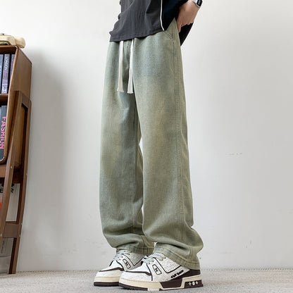 Bequeme Herren Jeanshose Lässig Modern