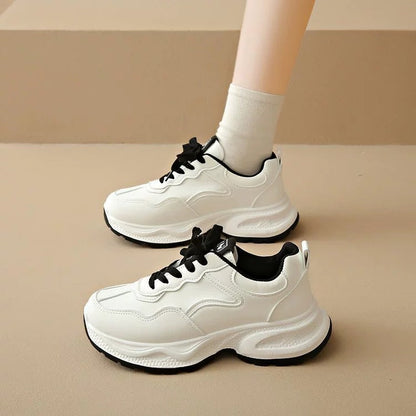 Damen Sneaker Sportlich Chunky Komfortabel mit Dämpfung