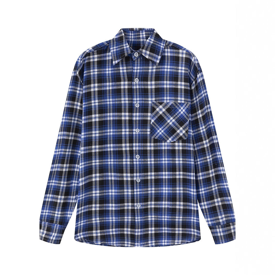 Herren Karohemd Modern Urban Style