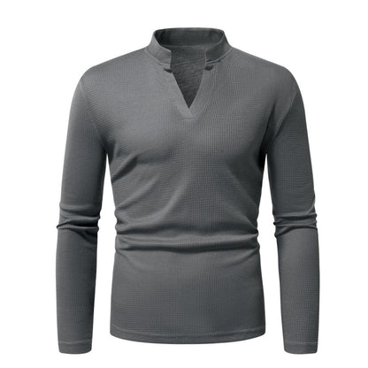 Herren Langarmshirt Strukturierter Look Modern Berlin