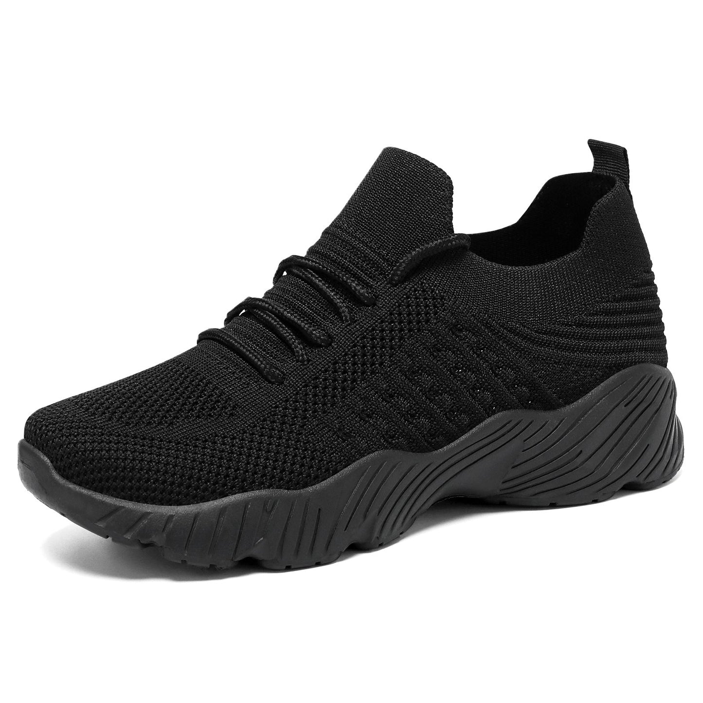 Damen Sneaker Laufschuhe Elastisch Atmungsaktiv Sport
