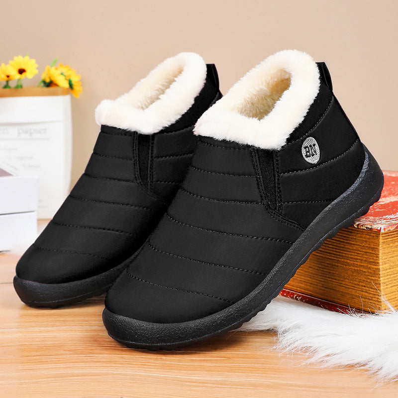 Damen Winterstiefel Warm Kuschelig Schnee Stiefel