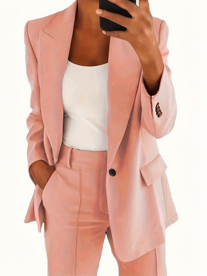 Damen Blazer Oversize Elegant Modern