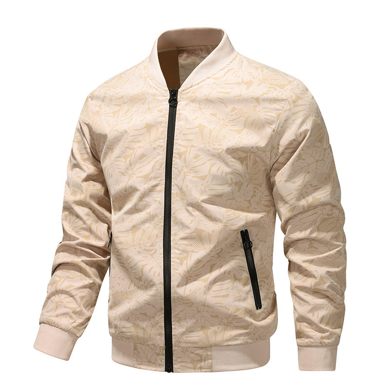 Herren Bomberjacke Grafik Design Modern Berlin Style