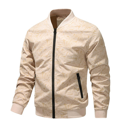 Herren Bomberjacke Grafik Design Modern Berlin Style