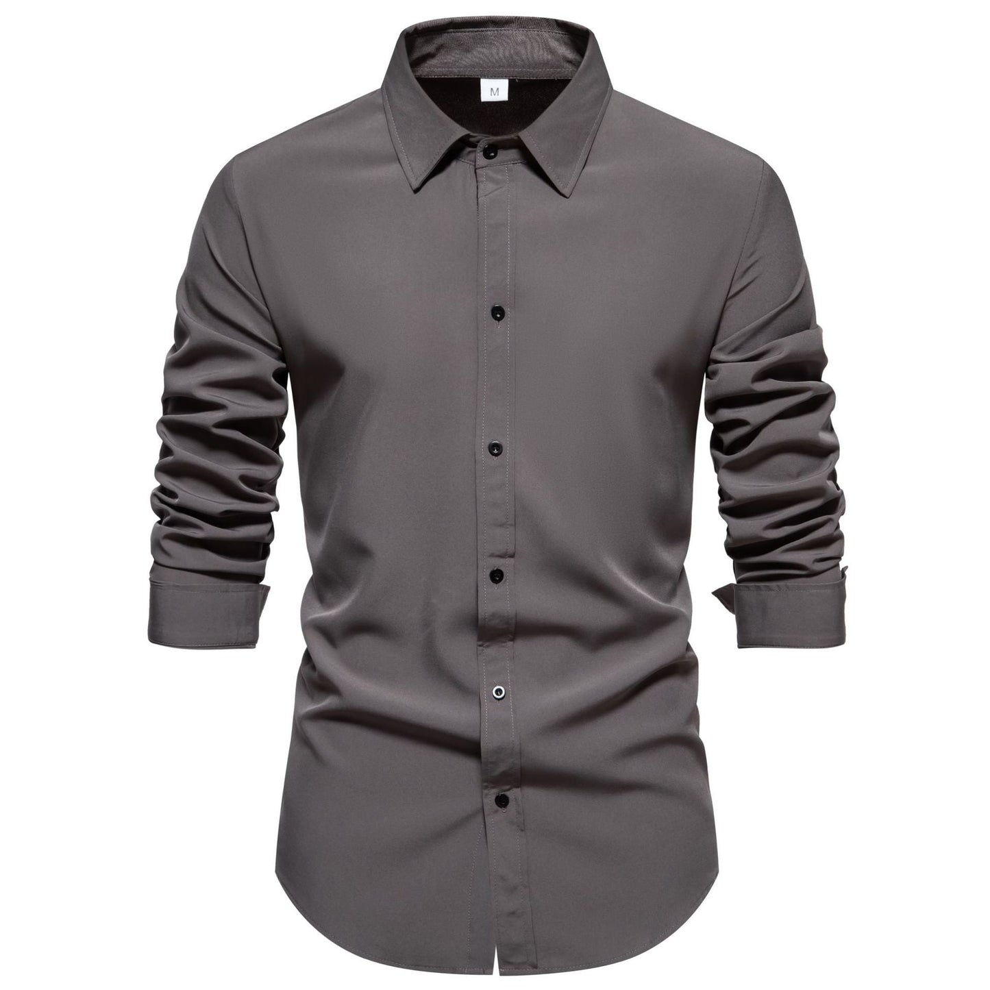 Herren Langarmhemd Modern Baumwolle Hochwertig Berlin