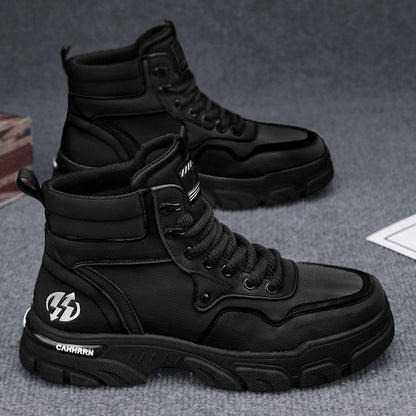 Damen Sneaker High-Top robust atmungsaktiv rutschfest