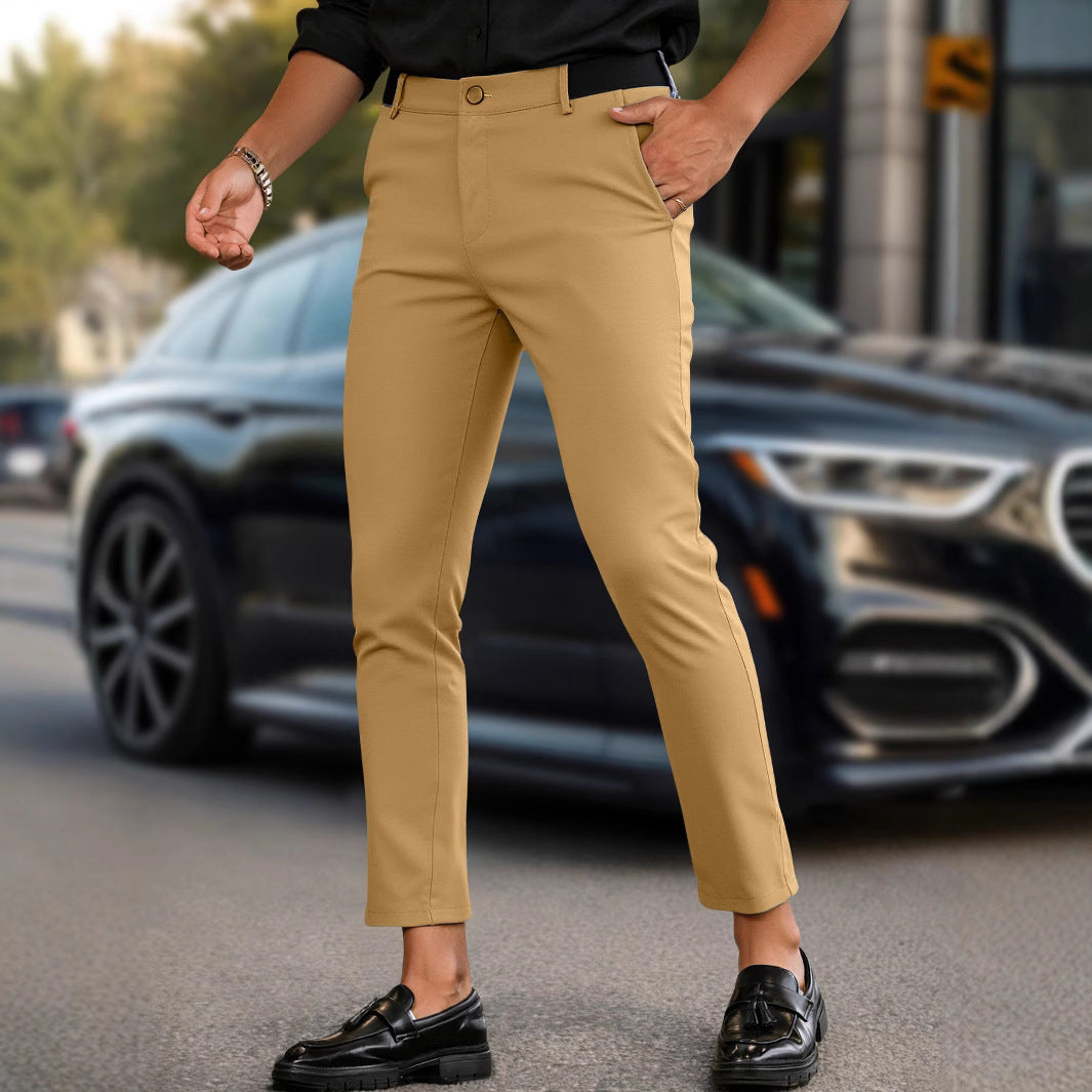 Herren Chino-Hose Slim Fit Modern Berlin