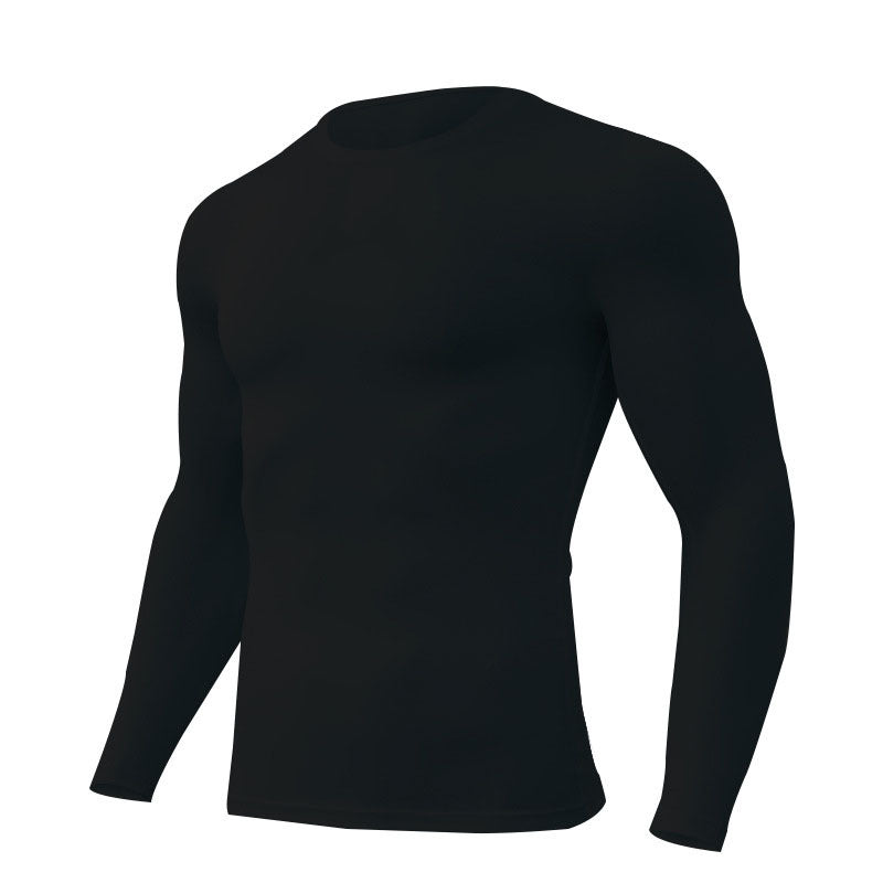 Herren Sportshirt Atmungsaktiv Langarm Funktionshemd