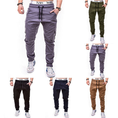 Herren Cargo Jogginghose mit elastischem Bund und praktischen Seitentaschen Berlin Glamour