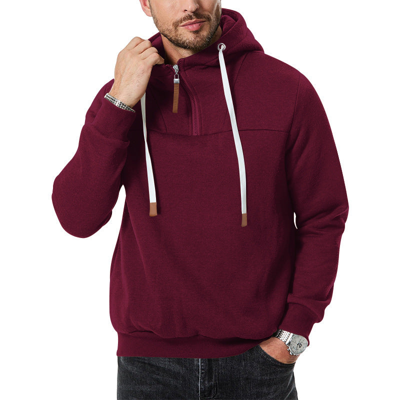 Herren Kapuzenpullover Stylisch mit Kängurutasche Modern