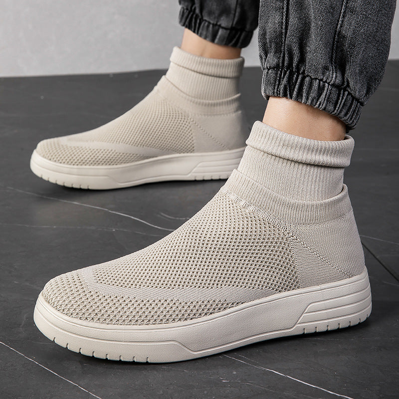 Damen Sport Sneaker Laufschuhe Knöchelschutz Rutschfest
