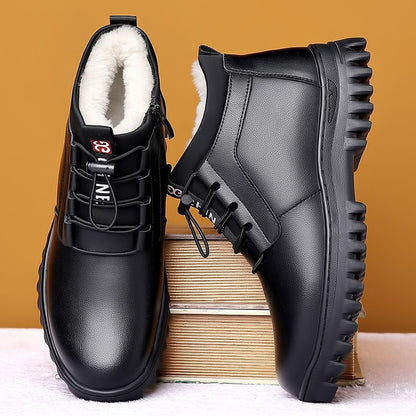 Damen Stiefelette Warm Winterstiefel Rutschfest
