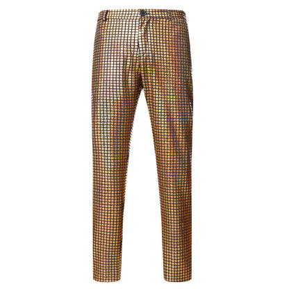 Herren Paillettenhose Glitzerhose Modern Schnitt - BerlinGlamour